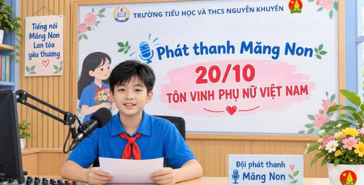 PHÁT THANH MĂNG NON – TÔN VINH PHỤ NỮ VIỆT NAM NHÂN NGÀY 20/10
