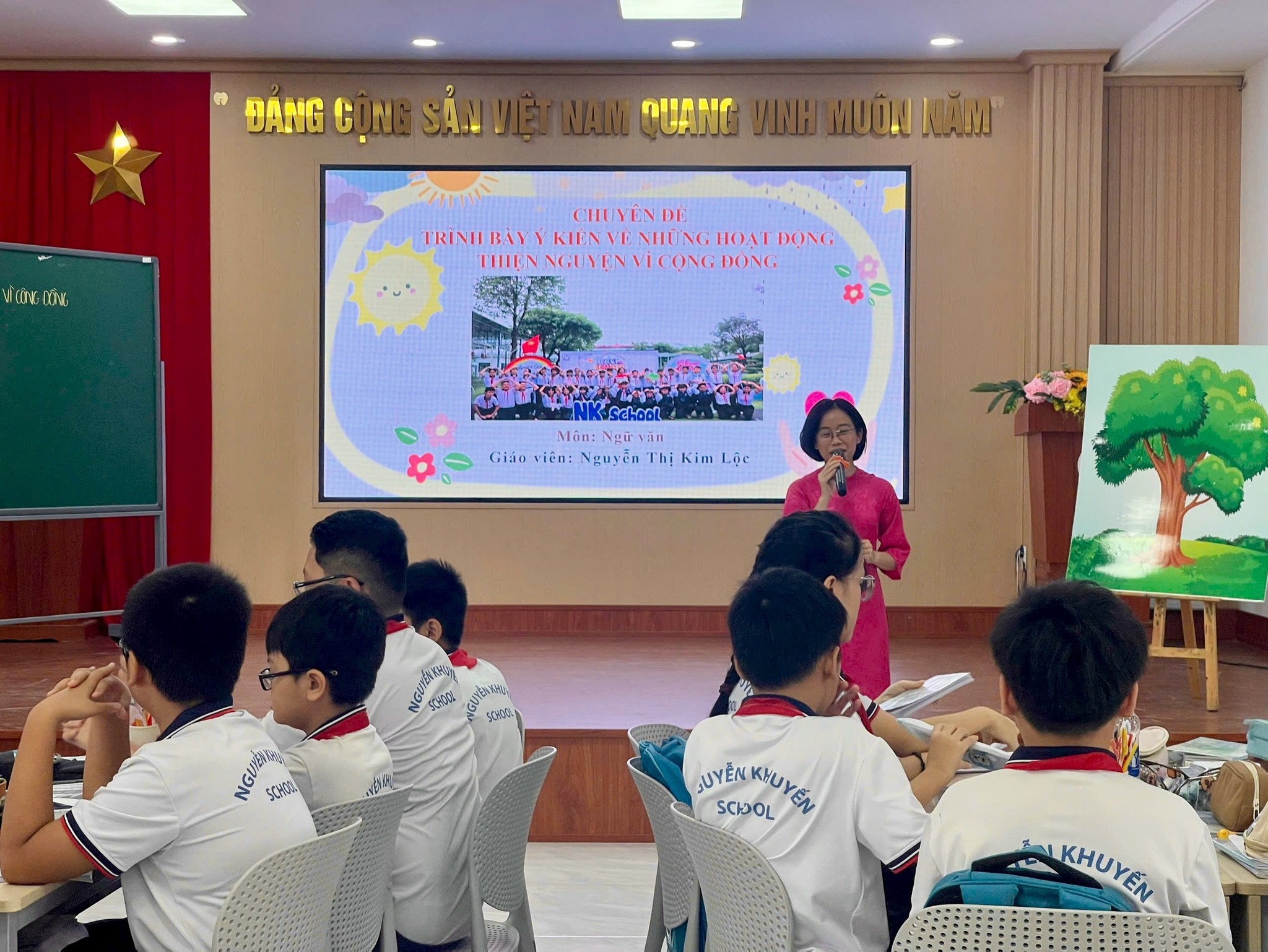 Giáo dục phẩm chất qua dự án: Hạt mầm nhân ái nảy nở từ mỗi bài học Ngữ văn