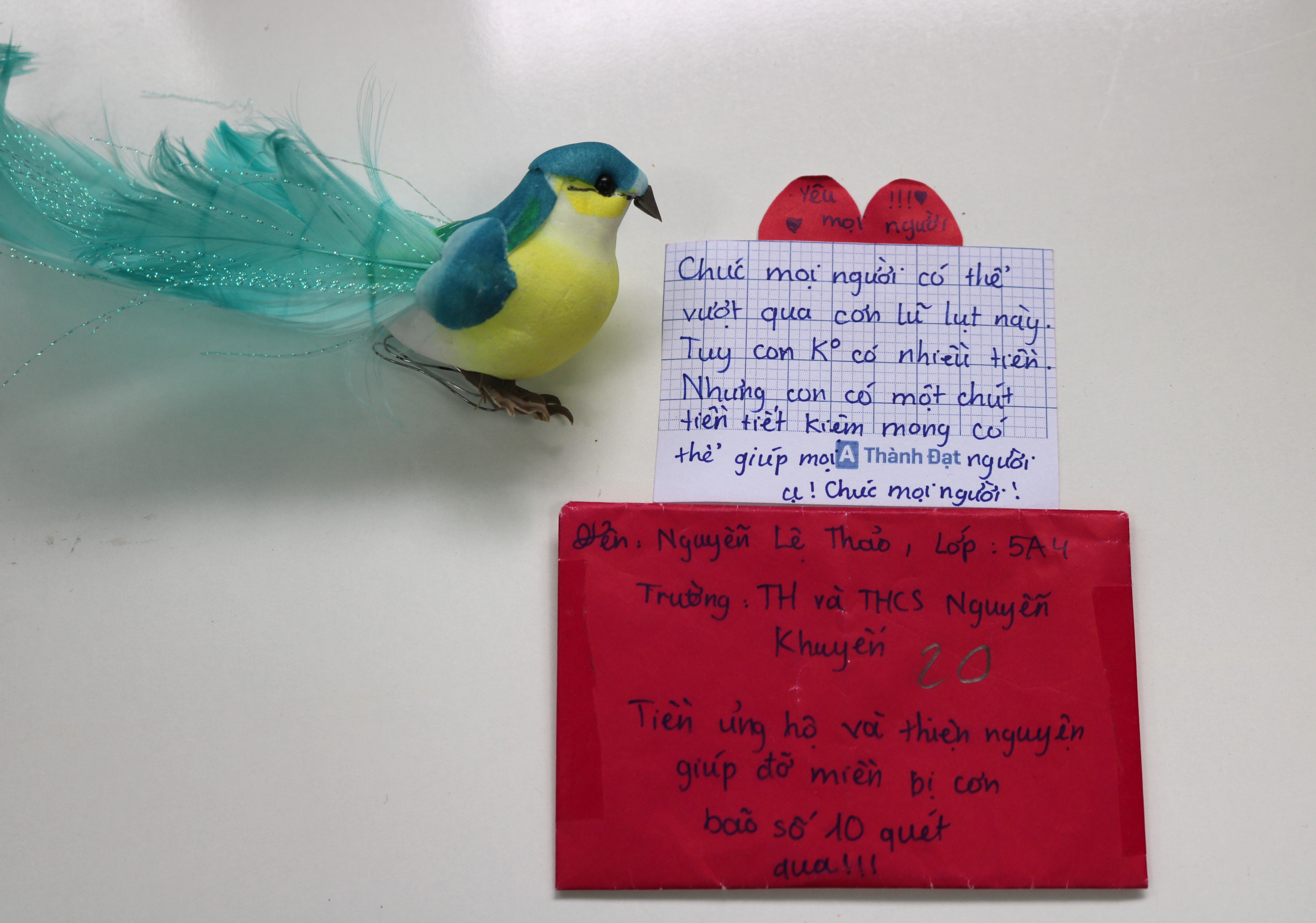 Xúc động lá thư của học sinh Đắk Lắk gửi các bạn vùng lũ