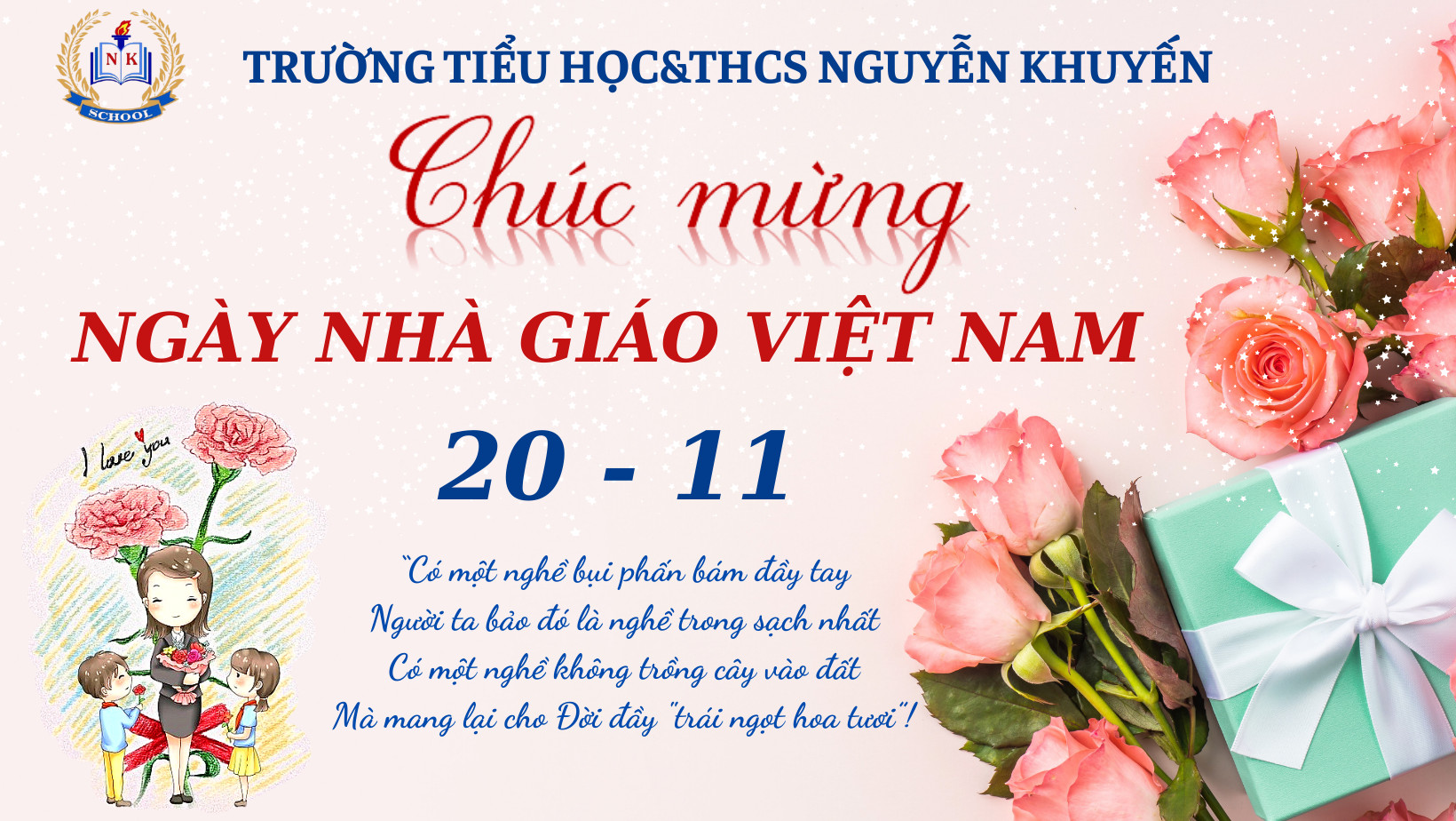 Chương trình phát thanh - Số đặc biệt nhân chào mừng Ngày Nhà giáo Việt Nam 20/11 với chủ đề “ TRI ÂN THẦY CÔ”